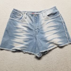 Vintage LA Blues 10 Jean Shorts Blue Denim Pockets Cotton Bohemian Festival Boho